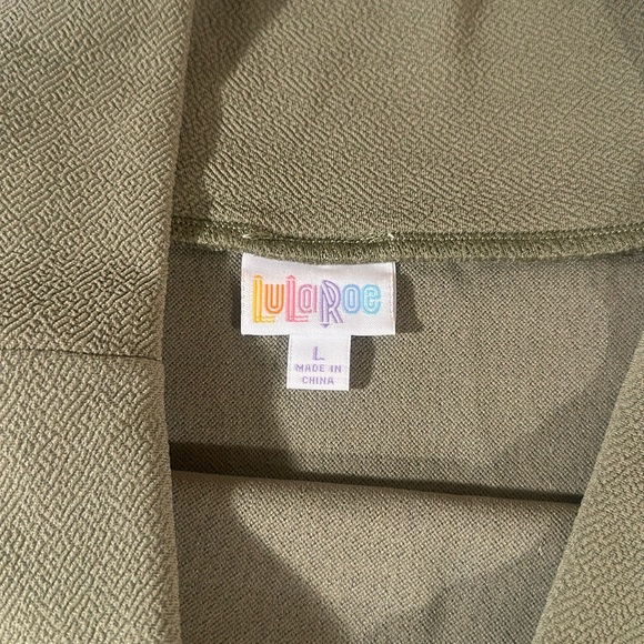 LuLaRoe Women’s Cassie Pencil Skirt/Size: L /Color: Moss Green (NWT) - Picture 3 of 7